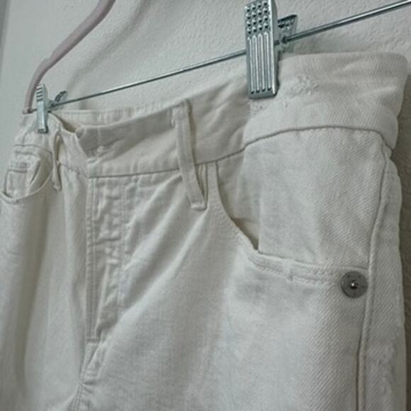 Frame Le Mini Boot Jeans - Size 31, White - Picture 3 of 5